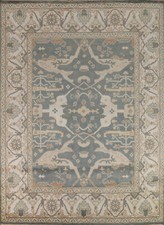 Tapis En Laine Oushak Indien