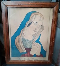 ANCIEN DESSIN "LA SAINTE