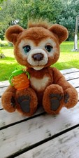 ? Peluche Interactive Cubby L'ours Curieux Ourson Très Doux Fur Real