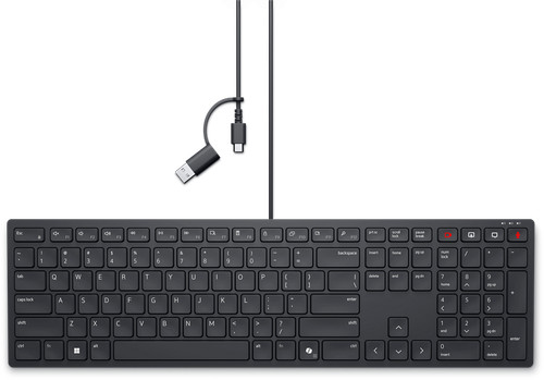 Clavier noir dell pro silent - pro,
