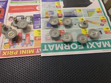 lot de poignées meuble ancien en laiton