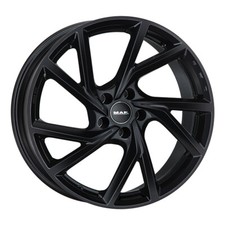 JANTES ROUES MAK KASSEL POUR VOLKSWAGEN GOLF V R32 8X18 5X112 GLOSS BLACK JE7