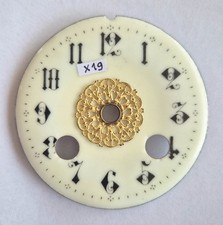 (X19) Cadran émaillé pendule