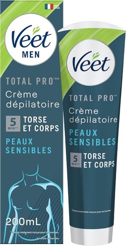 Veet men crème dépilatoire - men,