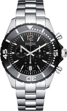 [Davosa] Montre Nautic Star Chrono Swiss Made 163.473.15 Homme Argent