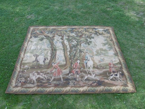 Ancienne tapisserie murale - tapisserie,