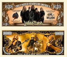 JUDAS PRIEST BILLET MILLION DOLLAR US! Rob ALFORD HEAVY METAL Biker HARD ROCK UK