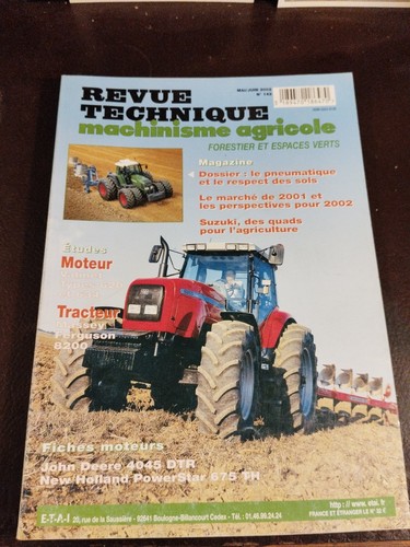 Revue technique machinisme - revue,