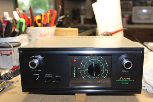 Sansui 555 fm tuner - sansui,