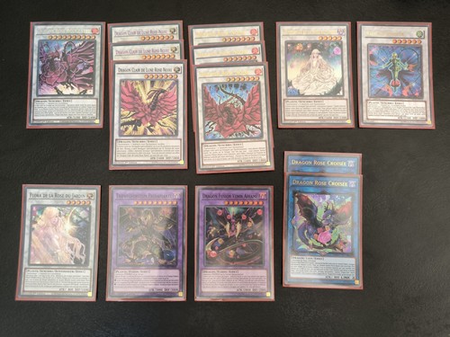 Deck dragon rose - yu-gi-oh!,