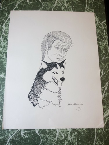 Jean marais lithographie - marais,