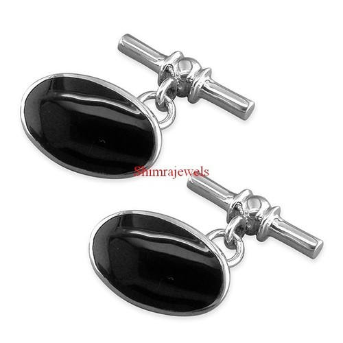 Boutons manchette argent - manchette, en