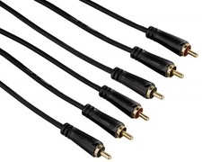 Hama YUV RGB 10M Câble Composant 3X Cinch Connecteurs Câble Koax HD TV