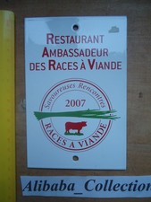 PLAQUE EMAILEE AMBASSADEUR