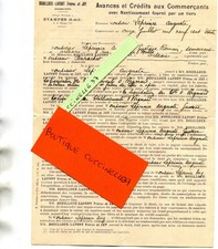 Avis 1930 Avances Crédits