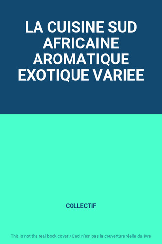 Cuisine sud africaine - la,
