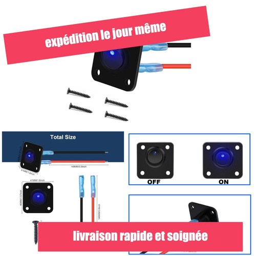 Interrupteur bascule led - bascule,