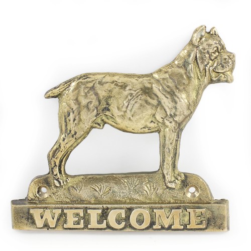 Cane corso plaque - cane, en