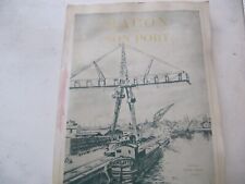 Macon et son port 1954 Pierre Bissuel