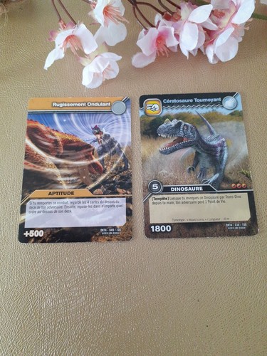 Rare lot cartes dinosaur - lot, 2