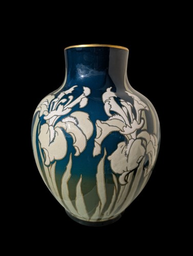 Bfk vase céramique décor - céramique,