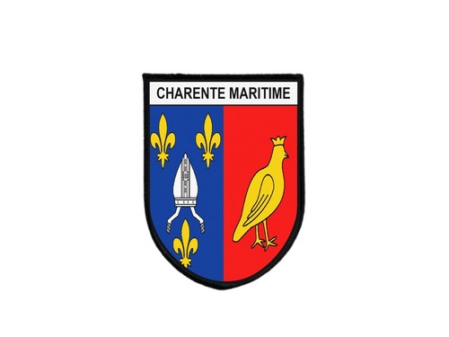Maritime charente flag patch - maritime,