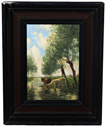 Tableau paysage avec - paysage, au