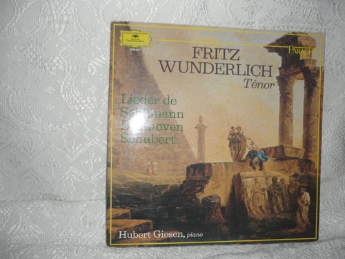 Fritz wunderlich lieder - fritz, "lieder