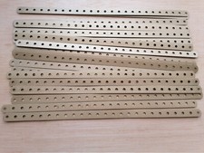 Meccano – 20 bandes 25 trous dorées