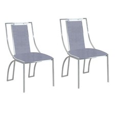 Lot de 2 Chaises en Velours