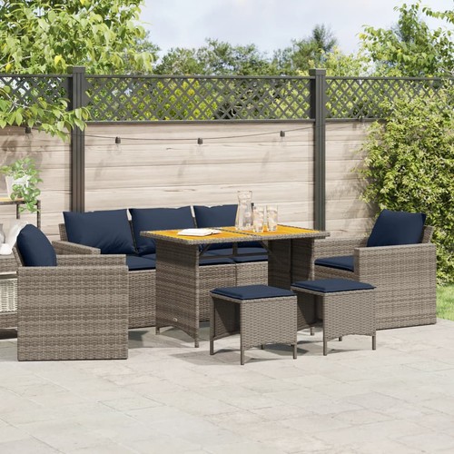 Salon jardin pcs avec - de, 6