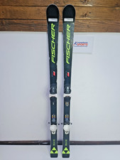 Fischer RC4 GS 153 cm Ski + Fixations Fischer RS9 Sports d'hiver Snow Fun