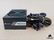 ALIMENTATION PC ATX CORSAIR VS550 W CP-9020171 / 75-003436 TESTÉE OK + CABLE
