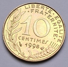 Pièce de monnaie 10 centimes