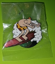 PIN'S PIN N° 1 FRANCK MARGERIN SURF ROUGE SIGNER SAGGAY 1990 ENCORE SOUS SACHET