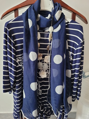 Blouser femme bleu marine