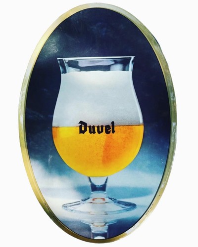 Enseigne panneau bière duvel - bière,