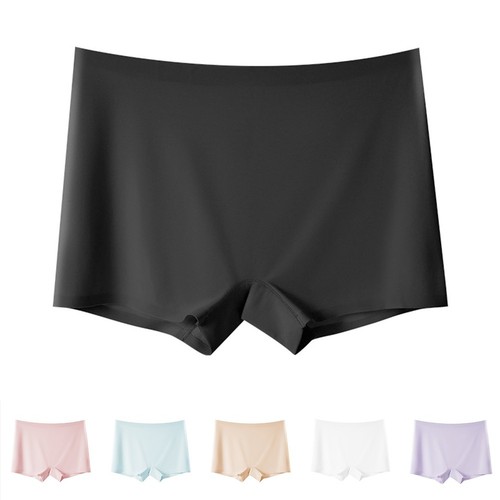 Short forme soie glacée - short, en