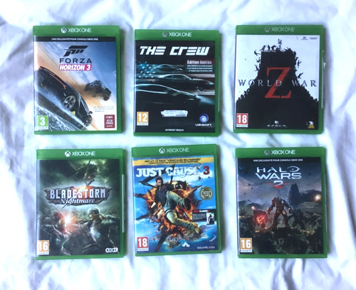 Lot jeux videos xbox - jeux, one