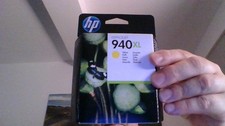 cartouche d'encre HP 940XL yellow référence C4909AE neuf sous blister