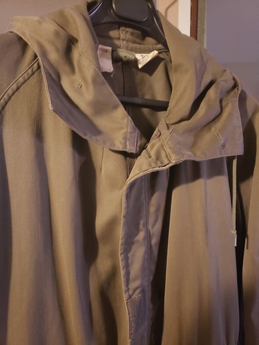 Parka militaire vert kaki - parka,