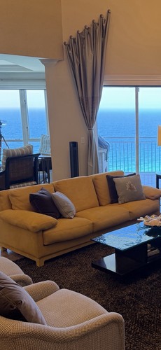 Roche bobois yellow - bobois, suede