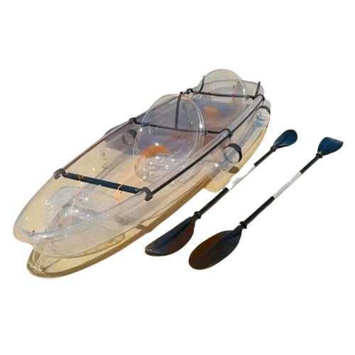 Transparent seater kayak - 2-seater,