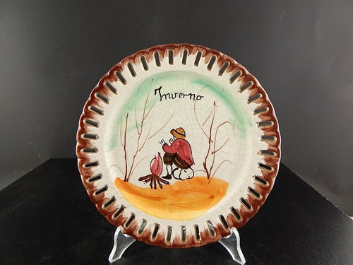 Assiette décoratif ajouré - assiette,