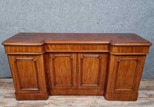 Buffet Anglais en enfilade époque Napoléon III en acajou blond vers 1850