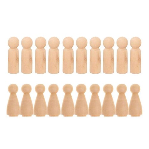 20pcs wooden wood peg - 20pcs,