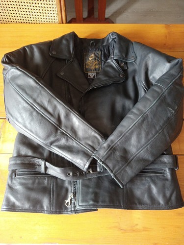 Veste moto cuir homme - moto,