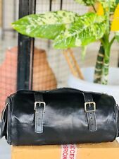 Sac à outils à boucle 2 sangles cuir véritable Inspire 10" moto vintage