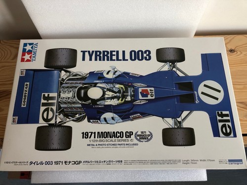 Maquette tyrrell 003 monaco - tyrrell,