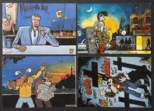 LOT DE 4 CARTES POSTALES